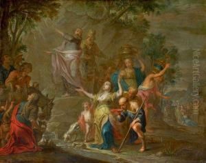 Le Frappement Du Rocher by Willem van, the Elder Herp