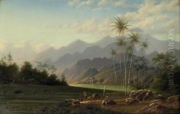 The Village Of Plosso In The Province Of Madiun, Java - view 1