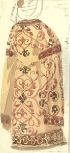 A Moorish costume study by Richard Parkes Bonington