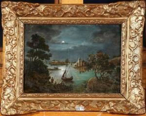 Clair De Lune Sur Le Lac Aux Pecheurs Clair De Lune Sur Le Lac Aux Pecheurs