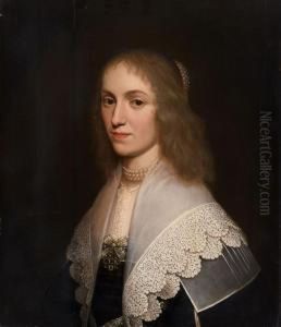 Bildnis Einer Dame by Gerrit Van Honthorst