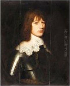 Portrait Of A Gentleman by Willem van Honthorst
