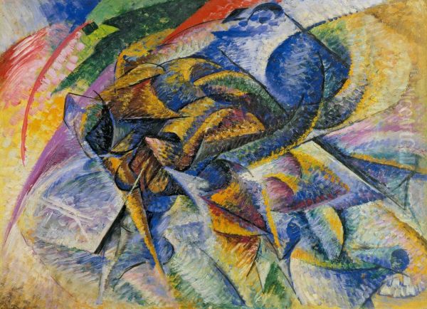 Dynamism of a Cyclist - view 1