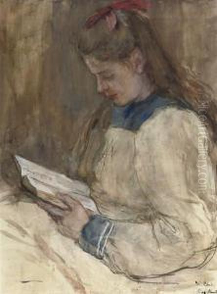 Portrait Of Marie Reading - view 1