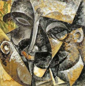 Dynamism of a man's head