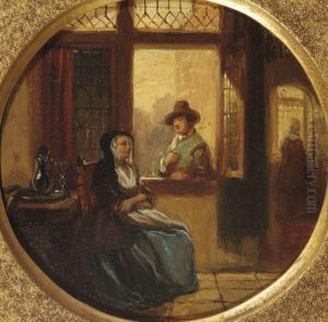 A Pleasent Encounter by Hubertus, Huib Van Hove