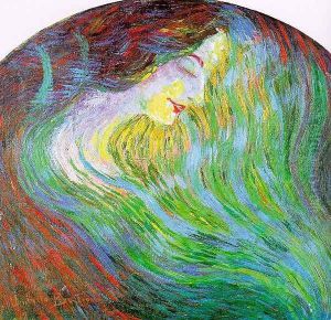 Study of a Female Face 1910