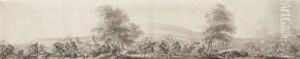 Scene De Bataille by Jan von Huchtenburgh