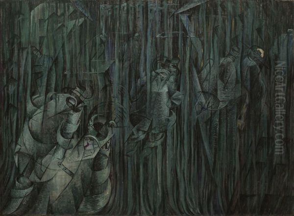States of Mind III; Those Who Stay - view 1