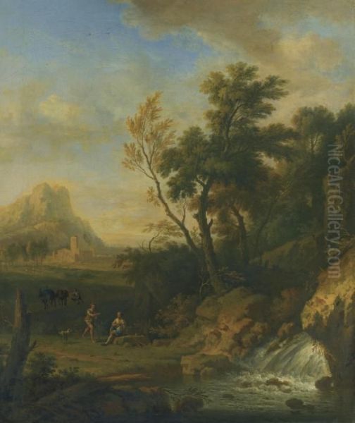 A Italianate Landscape - view 1