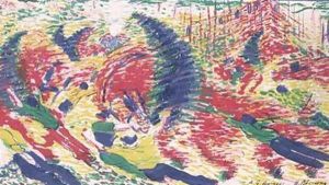 Study for 'The City Rises', 1910