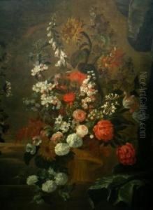 Floral Still Life by Michiel van Huysum