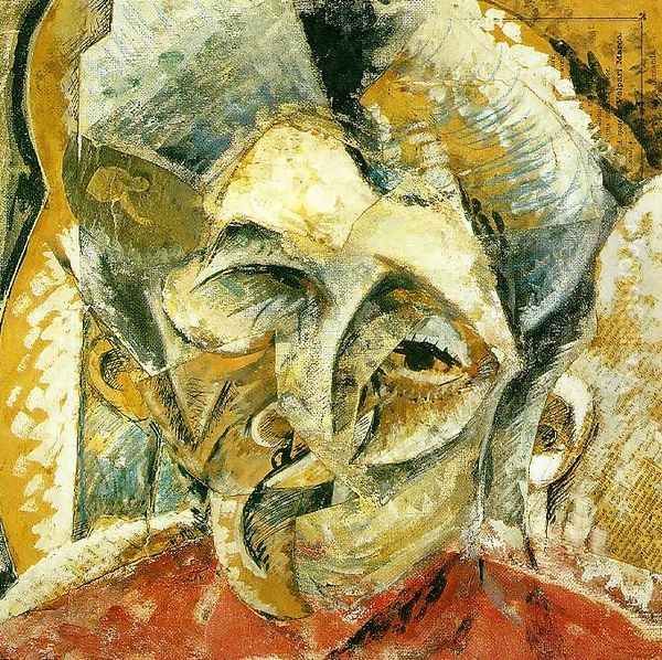 Dynamism of a Woman's Head - view 1