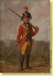 Fantassin Volontaire De Gand by A. Jules Van Imschoot
