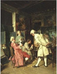 In The Artist's Studio