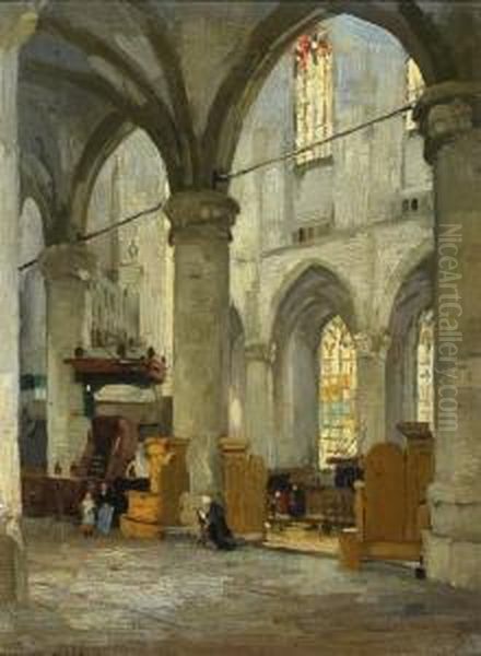Interior Of The Grote Kerkin The Hague - view 1