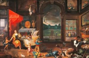 Allegory Of The Sense Of Taste. by Ferdinand van Kessel