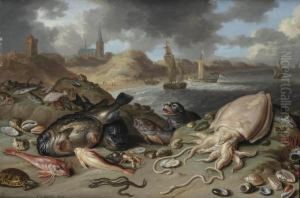 An Allegory Of Water by Jan van Kessel