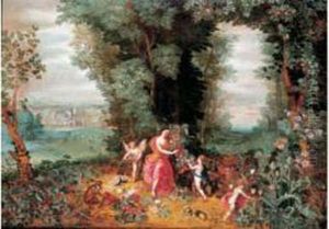 Allegorie De La Terre by Peter Van Kessel