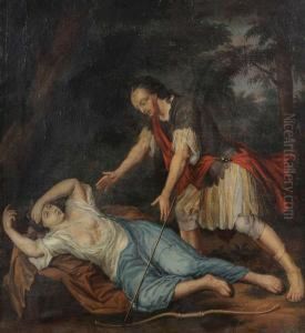 Apollo En Coronis by Willem Van Kessel