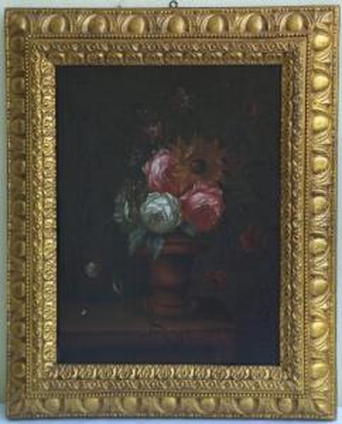 Aelst , Attr.a. Vaso Di Fiori. Bellissimo Dipinto Ad Olio Su Tela - view 1