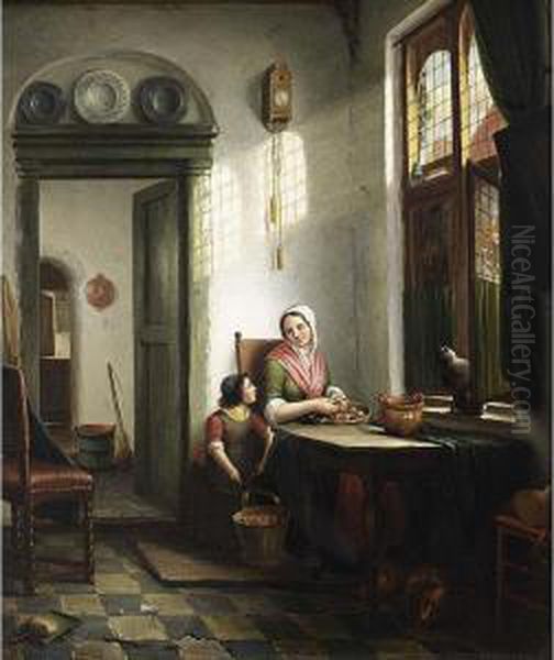 A Kitchen Scene - view 1