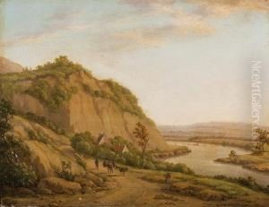 The River Meuse by Jacob Van Kouvenhoven