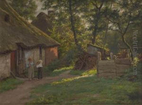 Les Enfants Devant Lachaumiere - view 1