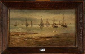 Marine by Bartol Wilhelm Van Laar