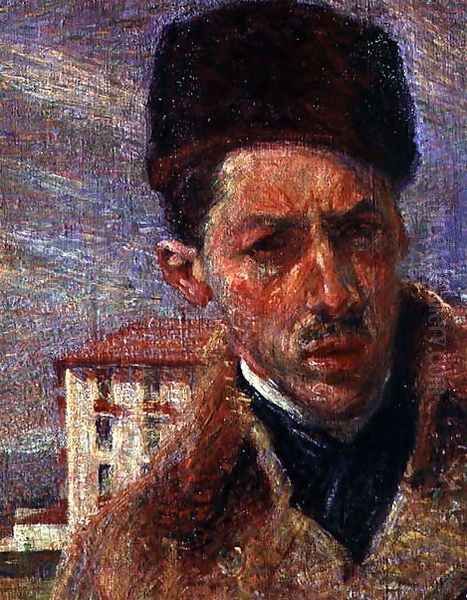 Self portrait, 1908 (detail) - view 1