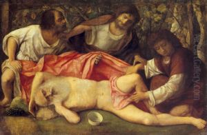 Drunkennes of Noah c. 1515