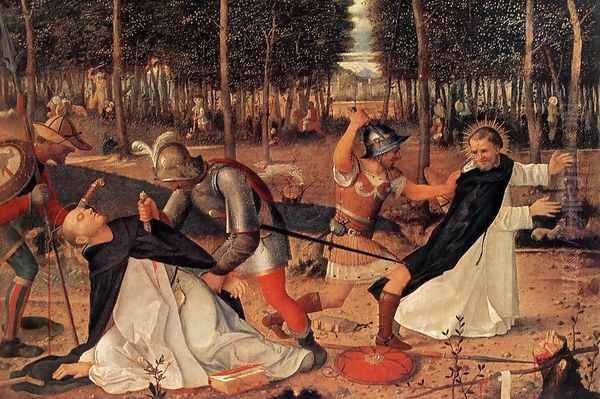 The Murder of St Peter the Martyr 1509 - view 1