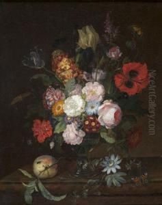 Nature Morte by Gerrit Van Leeuwen