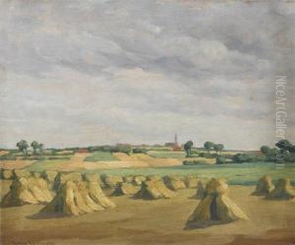 Haystacks - view 1