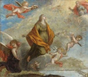 Une Sainte Rejoignant Le Ciel Une Sainte Rejoignant Le Ciel