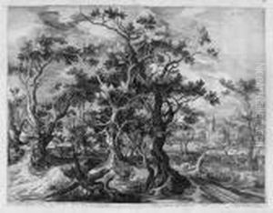 Landschaft Mit Dem Ungehorsamen Propheten