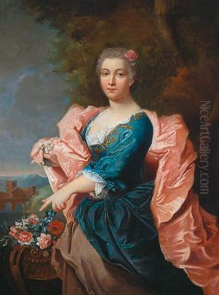 Ritratto Di Giovane Donna Nelle Vesti Di Flora - view 1