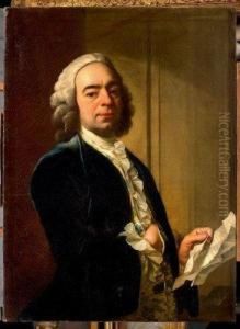 Portrait D'homme Aux Lettres Portrait D'homme Aux Lettres
