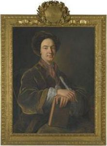 Portrait Of William Murray, 1st Earl Of Mansfield (1705-1793),holding A Book And A Quill