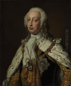 Portrait Of Frederick Lewi by Jean Baptiste van Loo