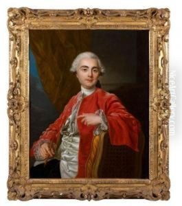 Portrait Du Fermier General Laurent Grimod De La Reyniere