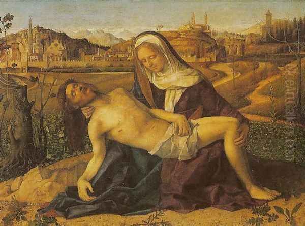 Pieta 3 by Giovanni Bellini