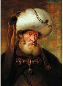 Portrait D'homme Enturbanne Portrait D'homme Enturbanne