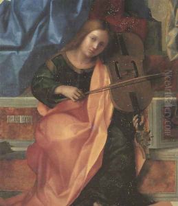 San Zaccaria Altarpiece (detail)