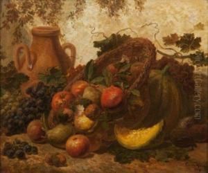 Nature Morte by Emile Van Marcke De Lumman