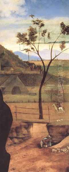 Madonna and Child Blessing (detail) 1510 - view 1