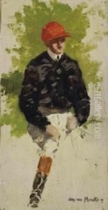 Etude Pour Un Jockey by Jean Van Marcke De Lummen