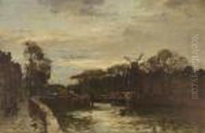 Gracht Met Ophaalbrug, Delfshaven