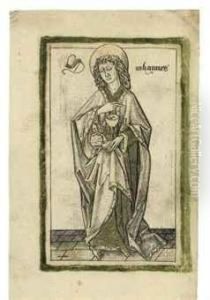 Saint John The Evangelist by Israhel Van Meckenem