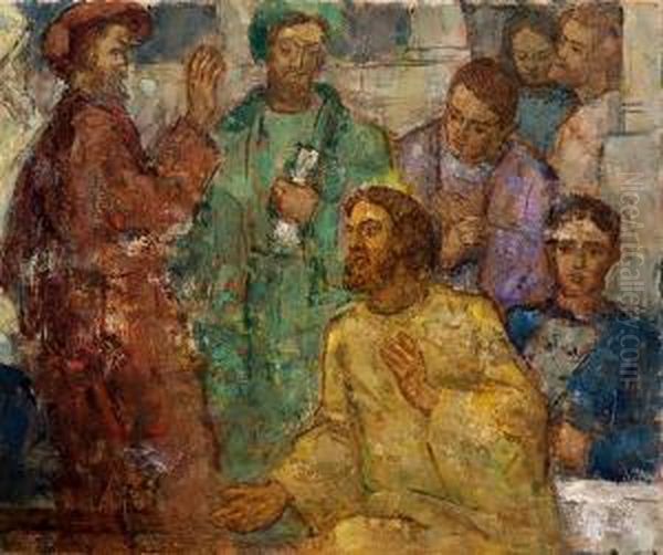 Christ And The Pharisees - view 1